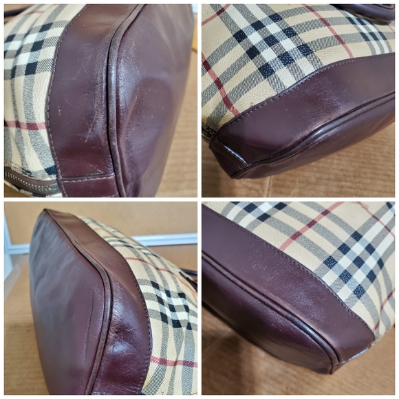  BURBERRY Nova Check Alma Top Handle Bag - Picture 10 of 11
